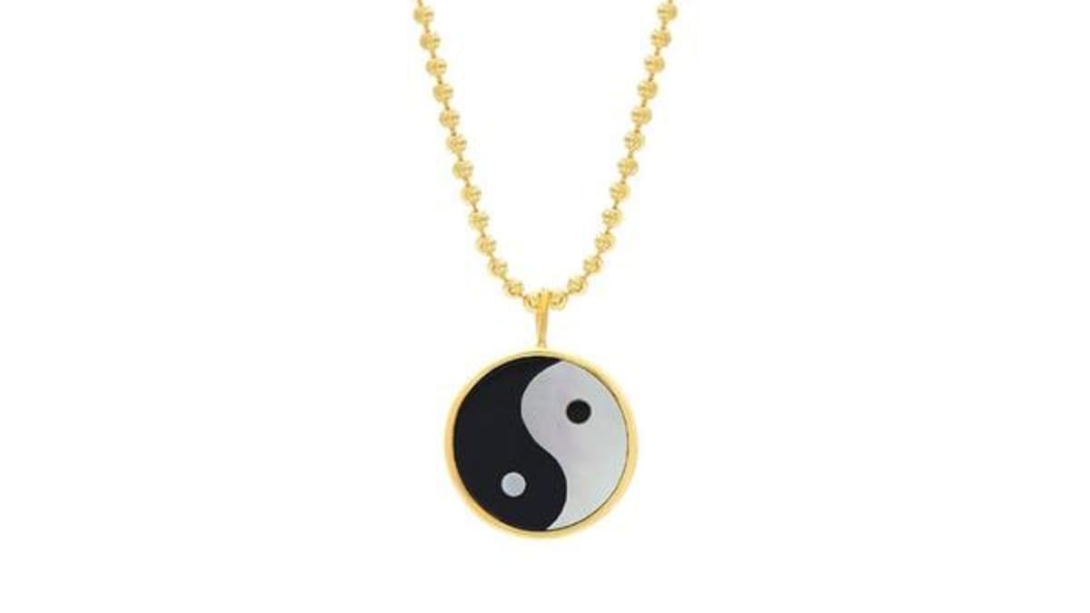 Yin yang medallion outlet