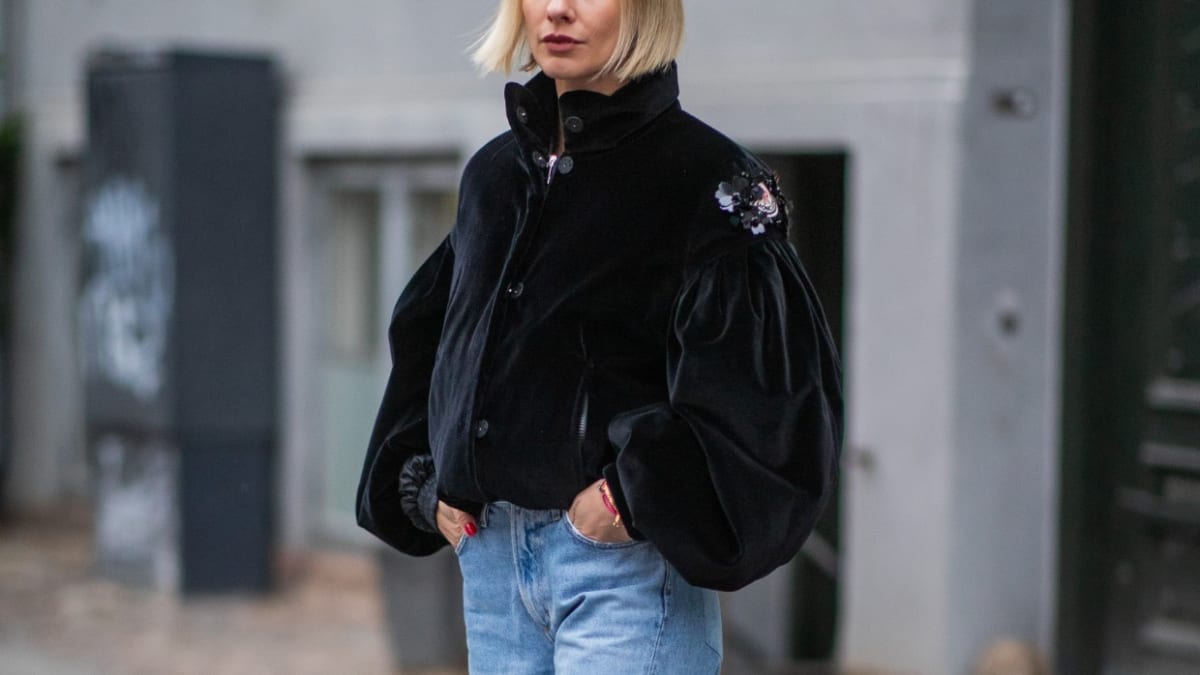 Velvet outerwear on sale