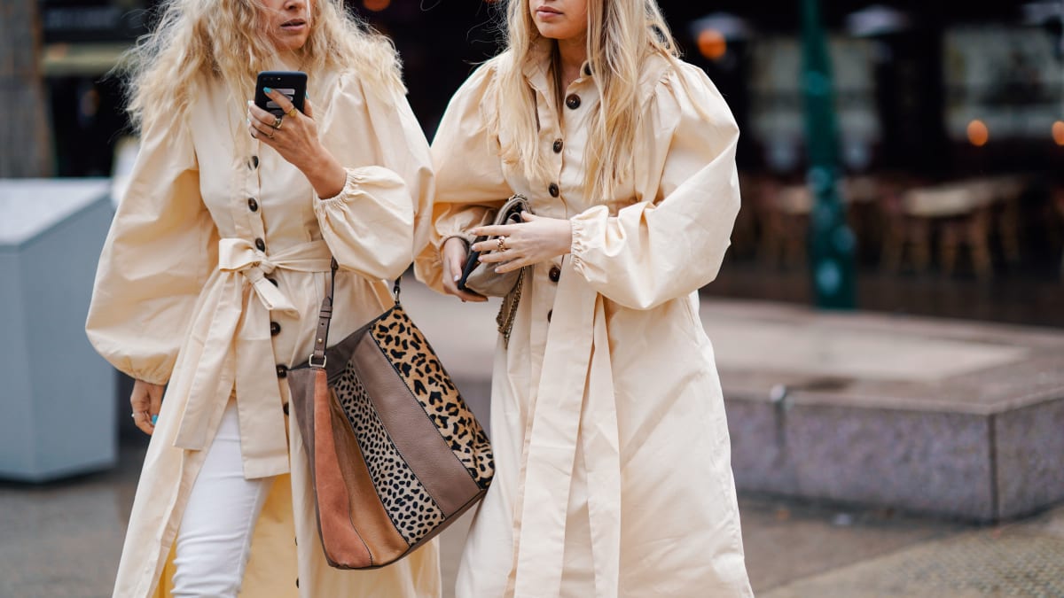 Ethical sales trench coat