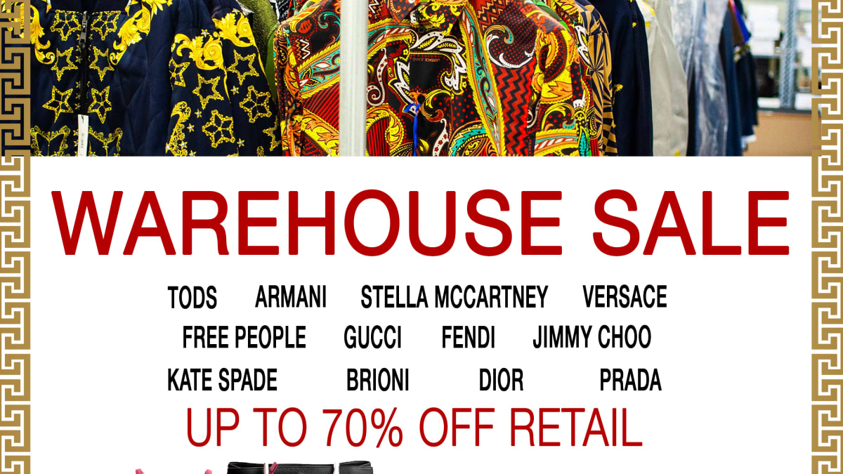 Fendi 2025 warehouse sale