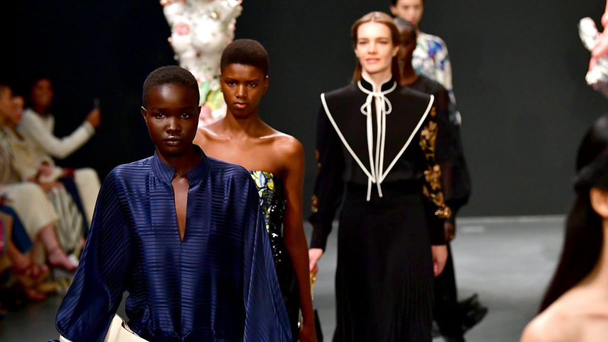 Tory burch top fashion week