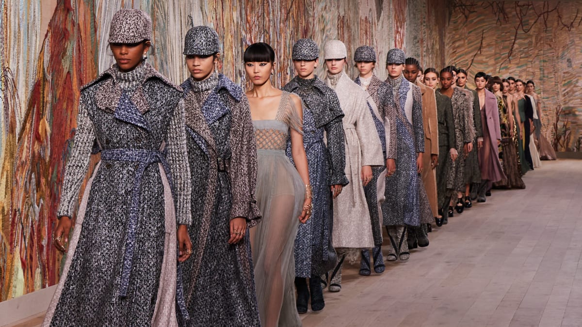 Dior Celebrates the Return of In Person Shows With an Extremely
