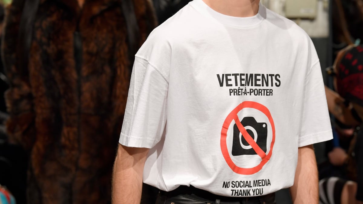 VTMNTS — Vetements' Vowelless New Brand — Is Here - Fashionista