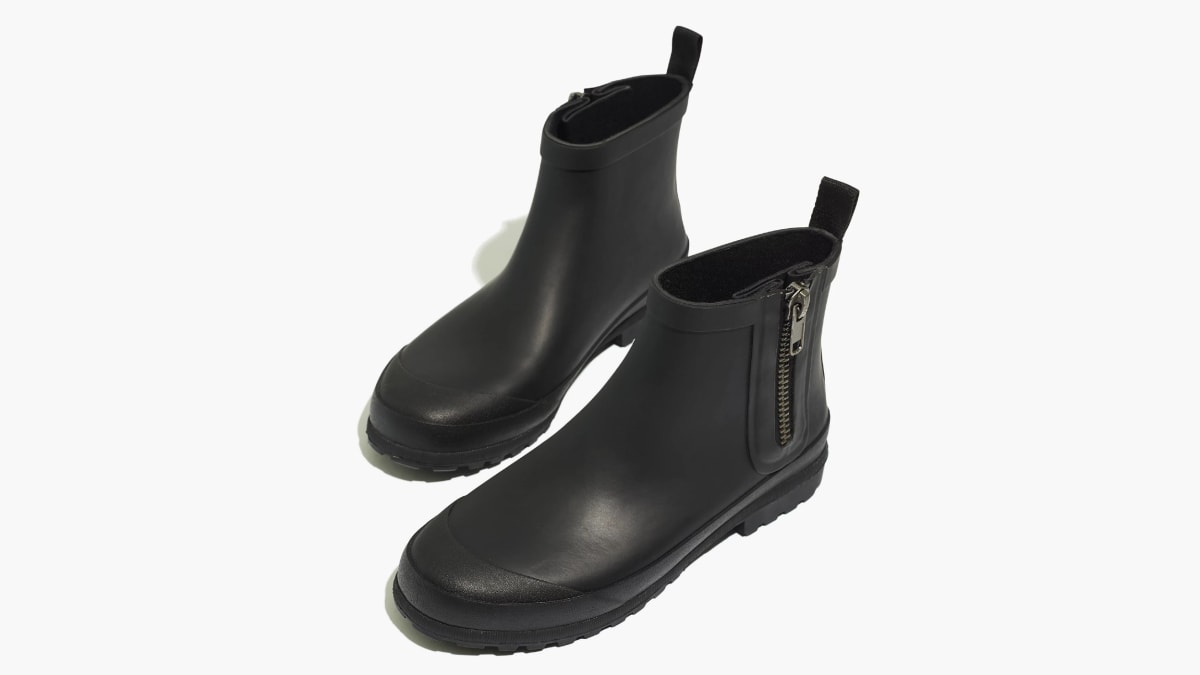 Madewell rubber boots top
