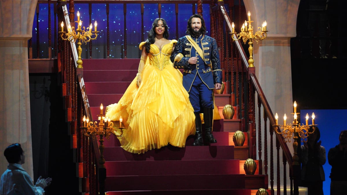 Golden yellow gown online