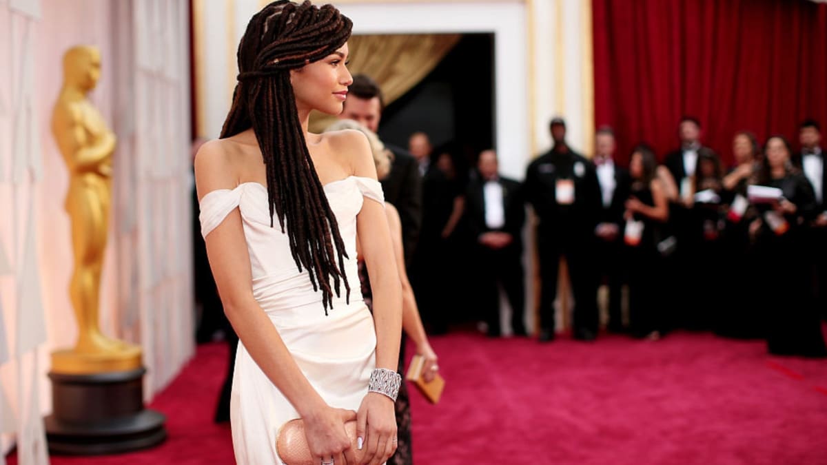Great Outfits in Fashion History Zendaya s 2015 Oscars Gown by