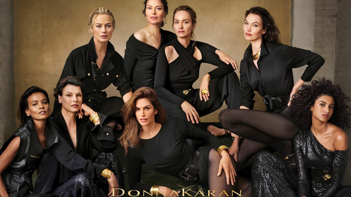 Donna Karan, the Brand, Relaunches With Supermodel-Filled