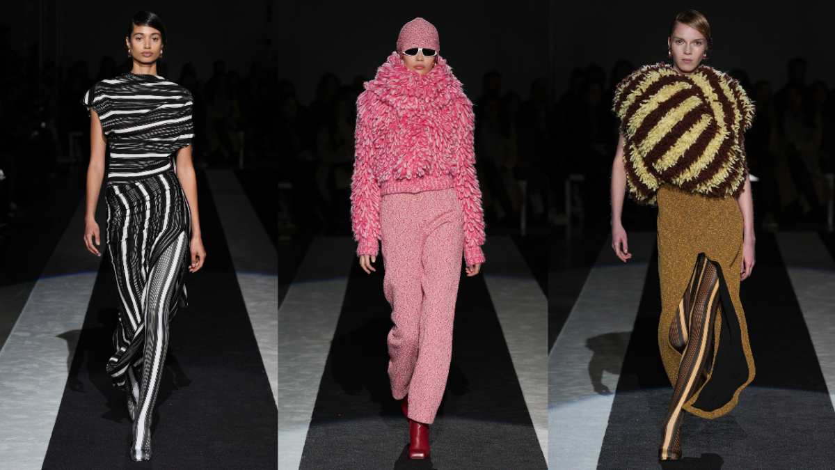 Missoni Mixes Its Signature Stripes With Oversized Knits for Fall