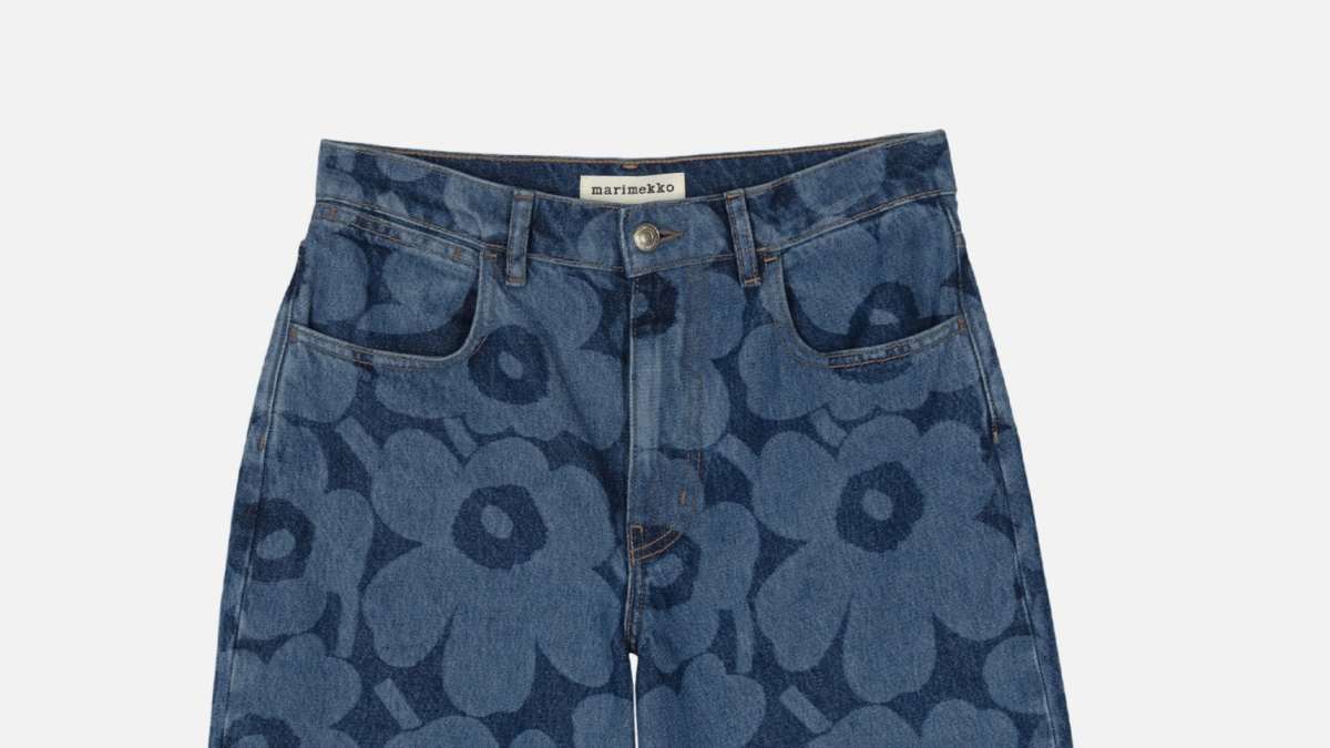 Maridenim Barrel Unikko Jeans | Marimekko