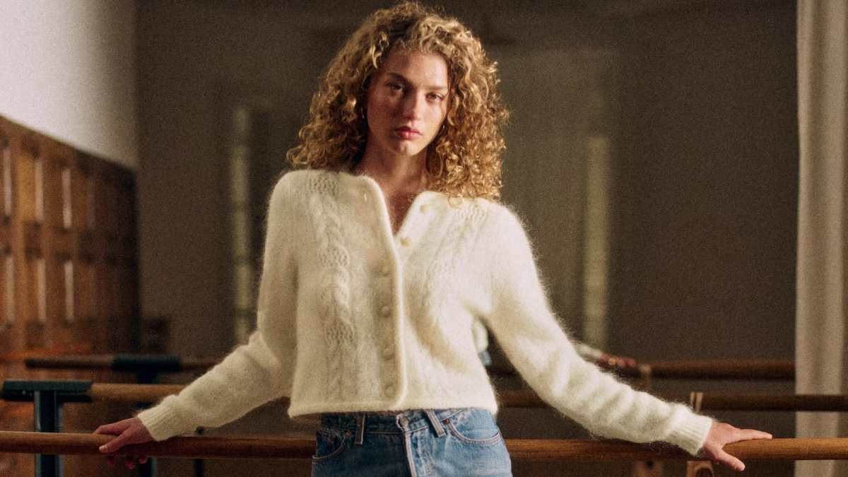 This Sweet Little Cardigan Is Giving '80s Prep (in a Good Way