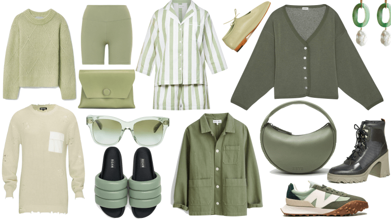 Sage green outfit hotsell