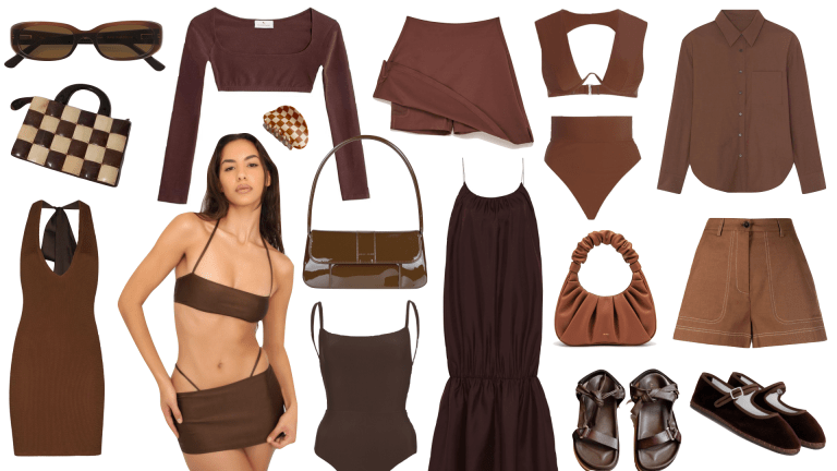 Your Summer Wardrobe Is Craving Chocolate Brown Fashionista