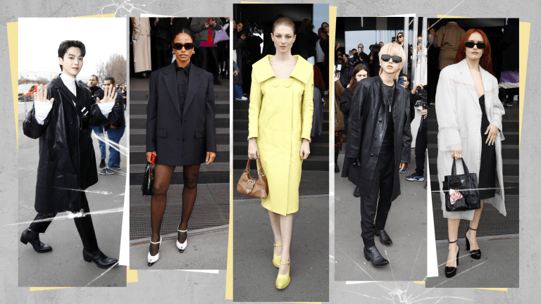 Prada's Fall 2023 Front Row Felt Like the World's Chicest