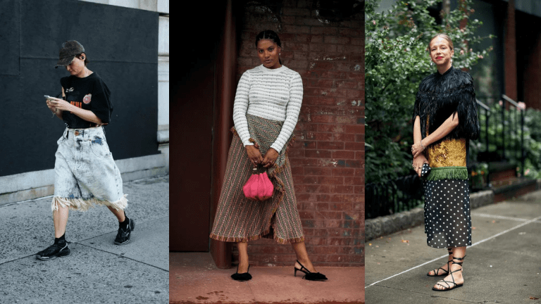 All Kinds of Fringe Ruled Day 3 of New York Fashion Week Street