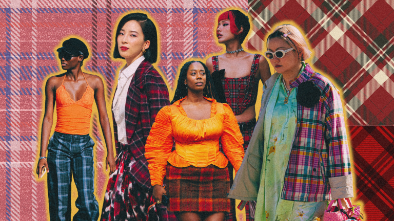 Plaid sales fall outfits