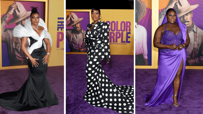 The Color Purple' Press Tour Fashion Brings Vibrancy to the Red