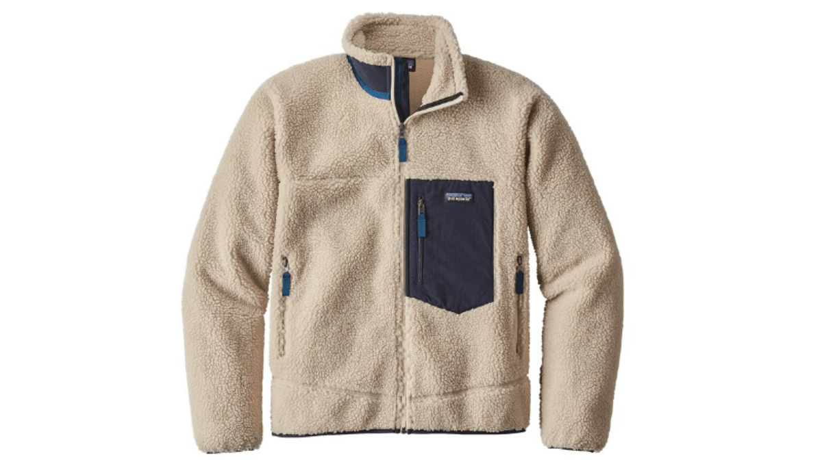 Patagonia long fuzzy store jacket