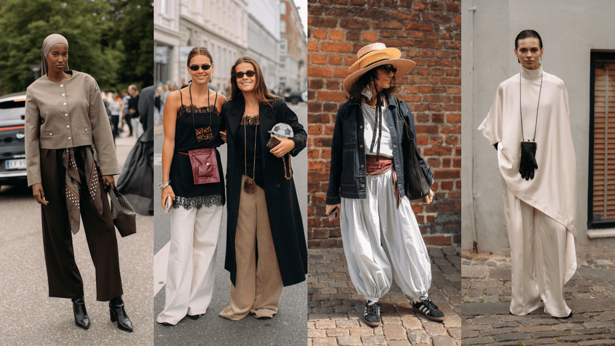 Showgoers Got Playful With 'Necklace Bags' and 'Scarf Belts