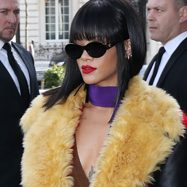 Great Outfits in Fashion History: Rihanna in Sexy, Body-con Chanel