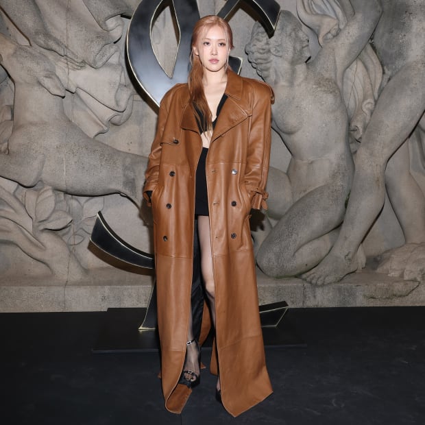 Getty Images Entertainment on X: Rosé attends the Saint Laurent Womenswear  Spring/Summer 2022 show during Paris Fashion Week in Paris, France. More 📸  #PFW2021 👉  #PFW  / X