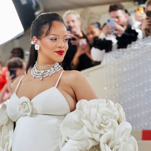 We Found the Exact Red Lipstick Rihanna Wore for Her Super Bowl Halftime  Show Performance