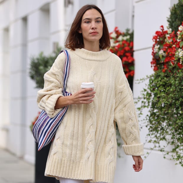 Alexa Chung steps out with Chanel (and even more customized Louis