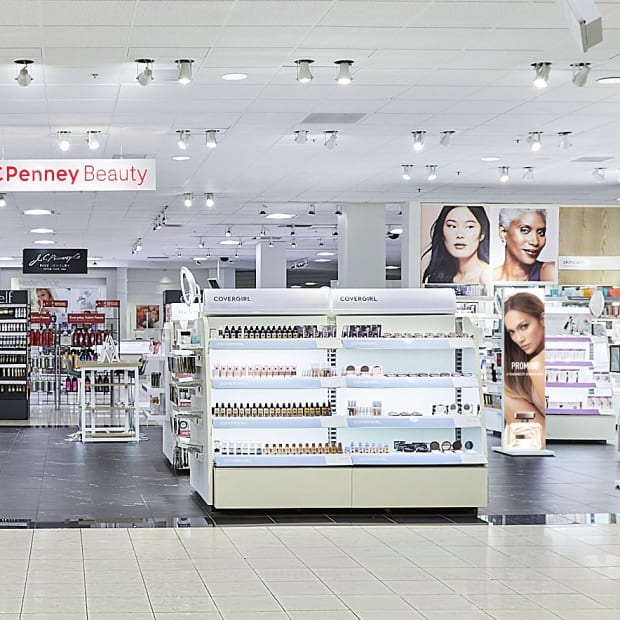 JCPenney Beauty Storefront real