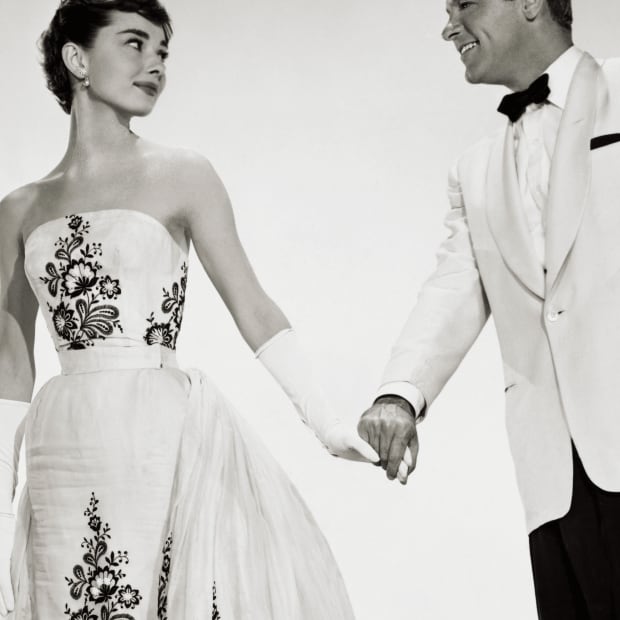 60's Fashion — Audrey Hepburn in a Givenchy suit. Paris When It