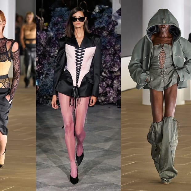 The Corset Trend Will Still Be Going Strong Next Spring