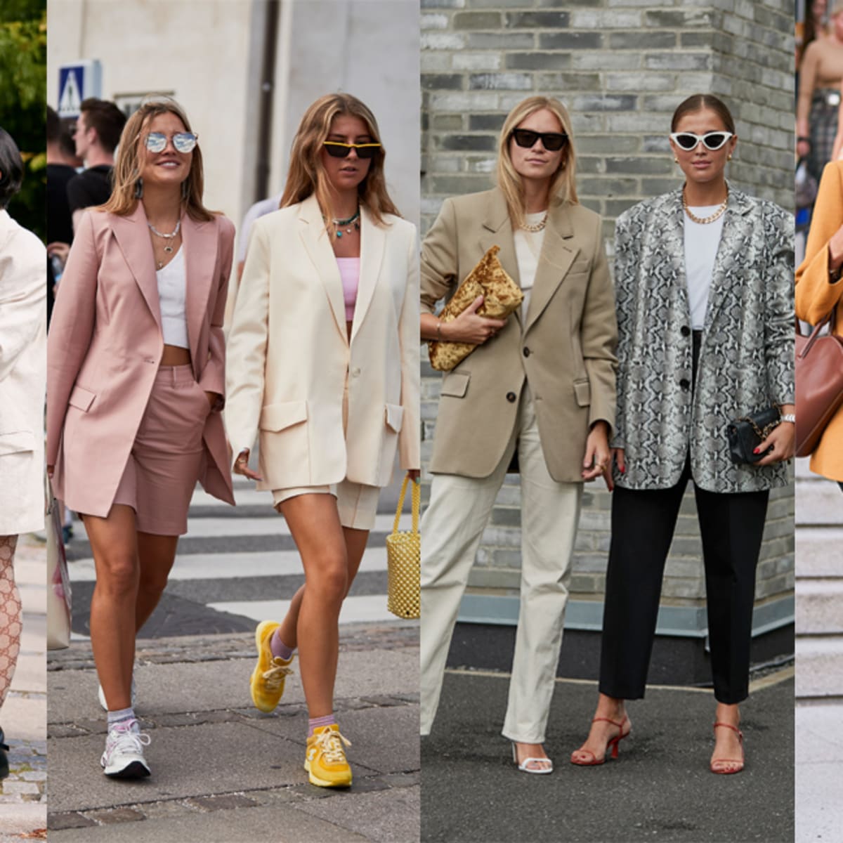 Blazers Were A Street Style Favorite At Copenhagen Fashion Week
