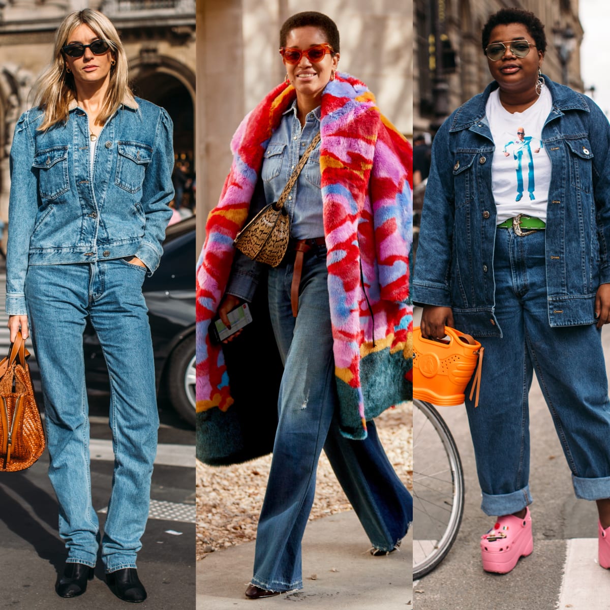 Chanel Street Style Looks From Spring 2020 Paris Fashion Week  Denim  street style, Chanel street style, High fashion street style