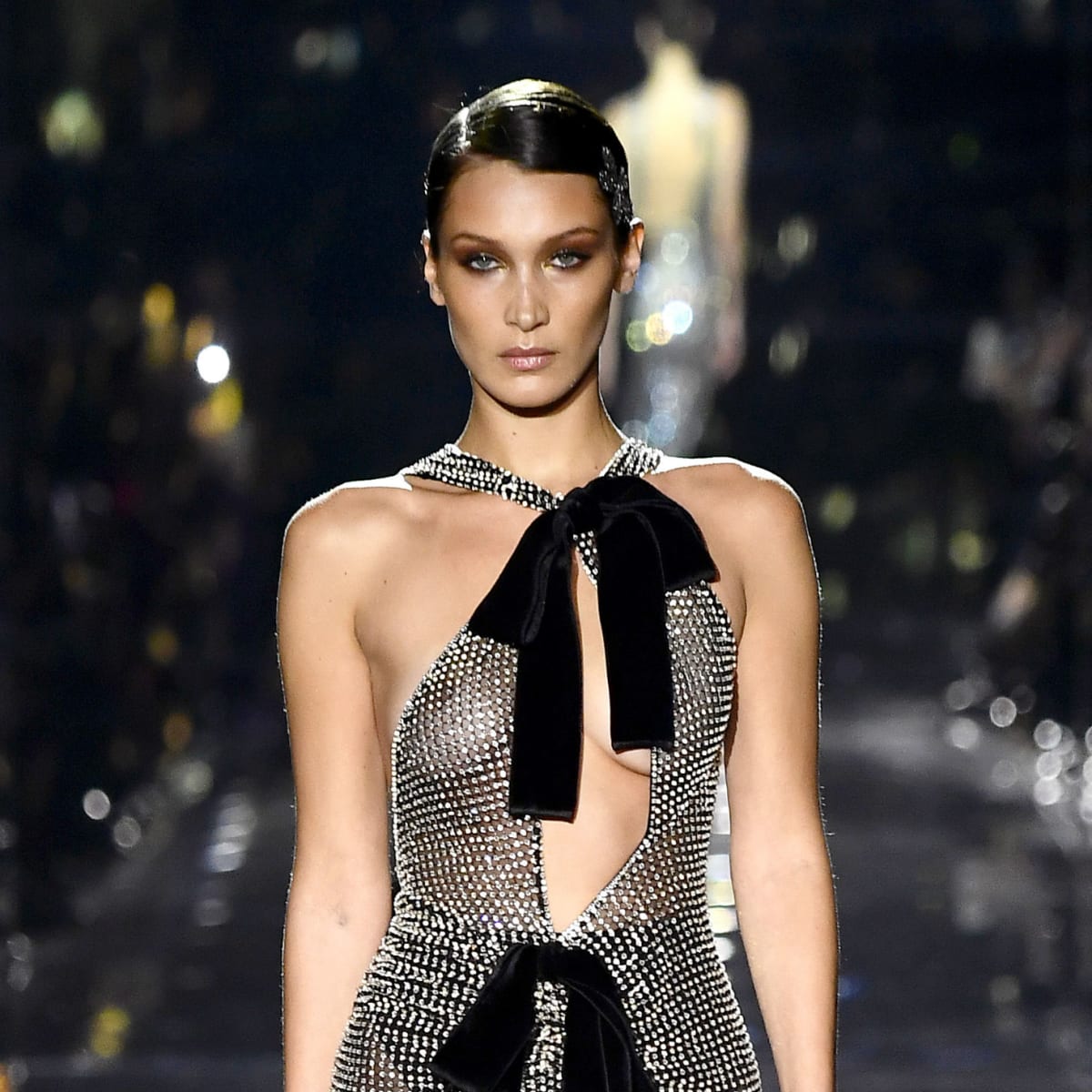 At Tom Ford, Celebrities, Hadids and Sexy Gowns Stole -