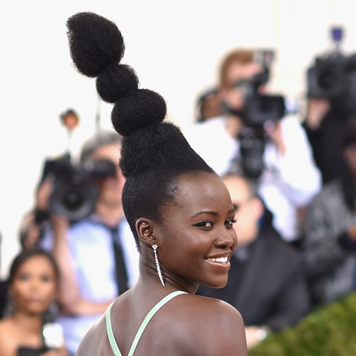 Great Outfits in Fashion History (Beauty Edition): Lupita Nyong'o's 2016  Met Gala Hair - Fashionista