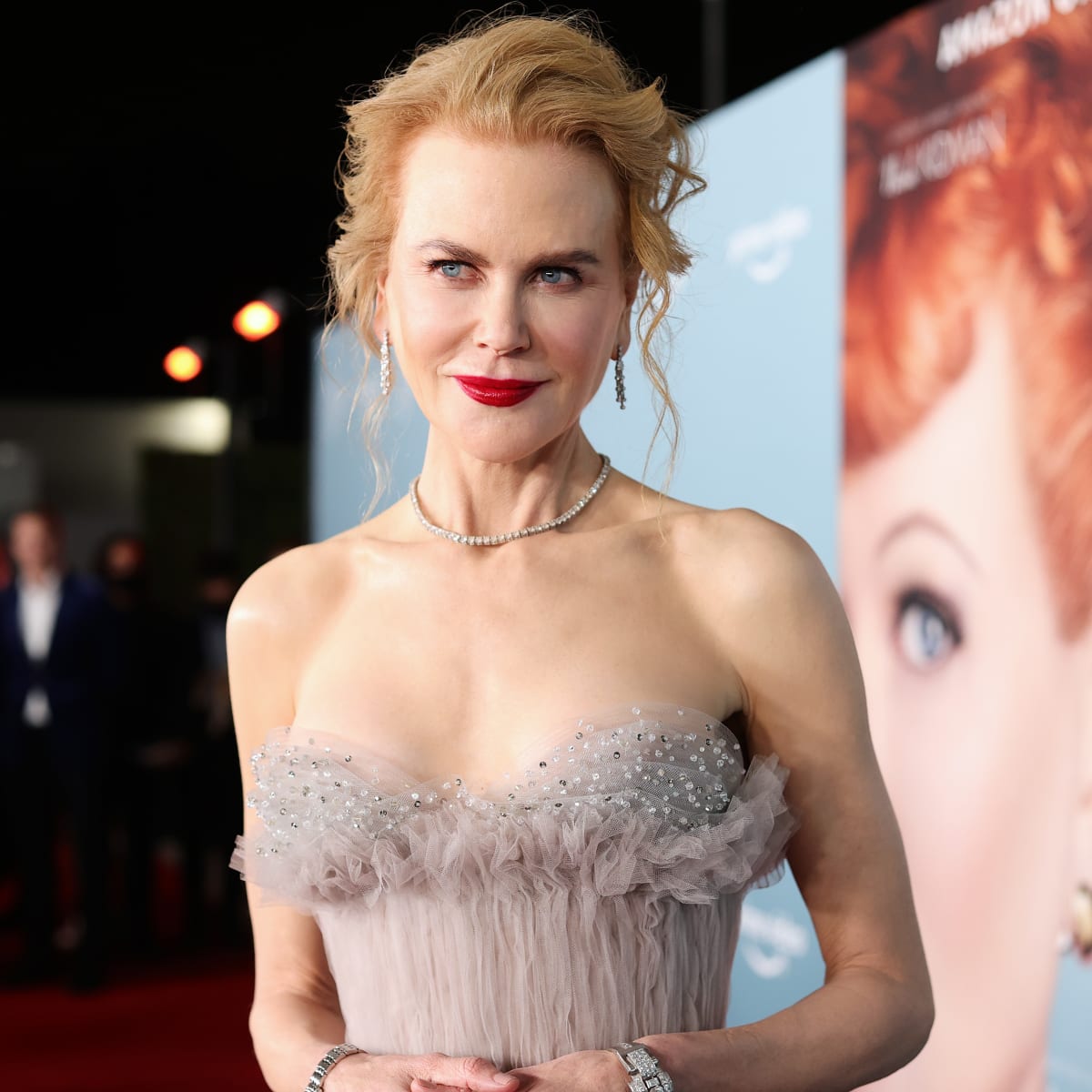 Nicole Kidman Looks Like a Fairy Princess Emerging From a Wintry Forest in  This Gown - Fashionista