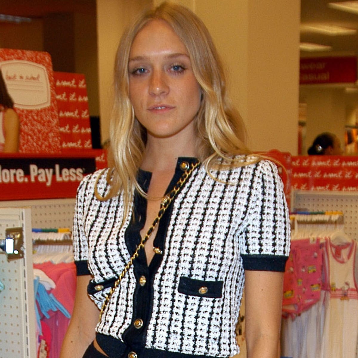 Great Outfits in Fashion History: Chloë Sevigny Wearing Chanel at a Target  in 2004 - Fashionista
