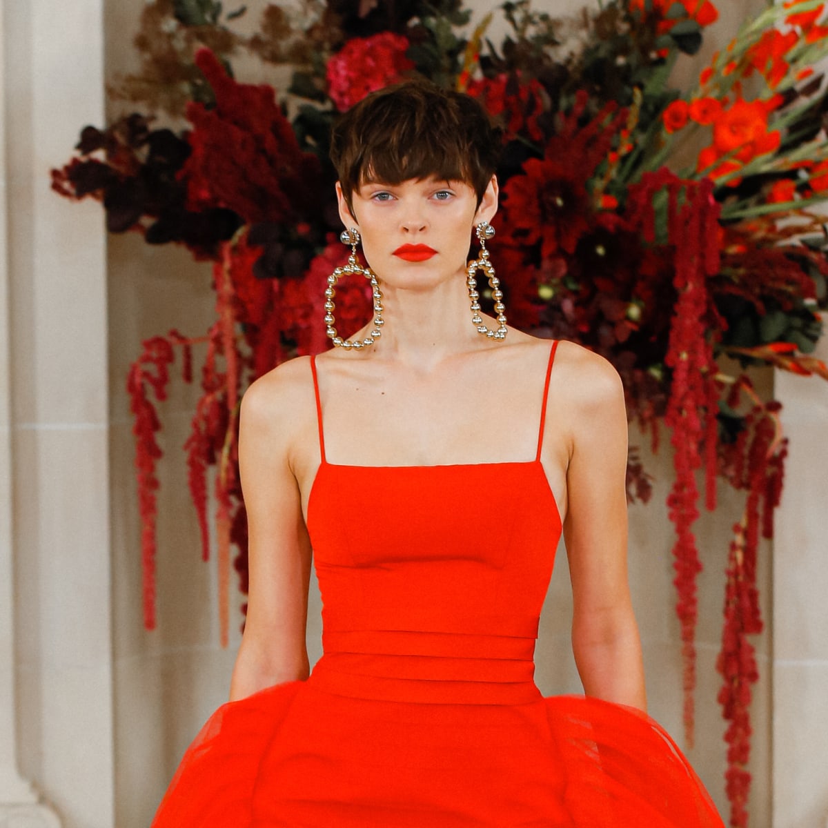 What's Black, White and Red All Over? Wes Gordon's Spring 2022 Collection  at Carolina Herrera - Fashionista