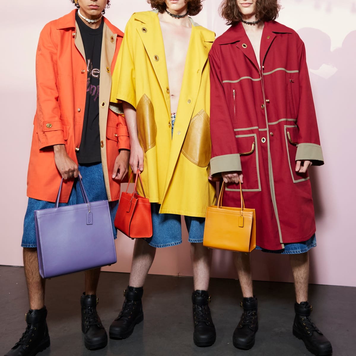 Australian designers parade TINY handbags at New York Fashion Week