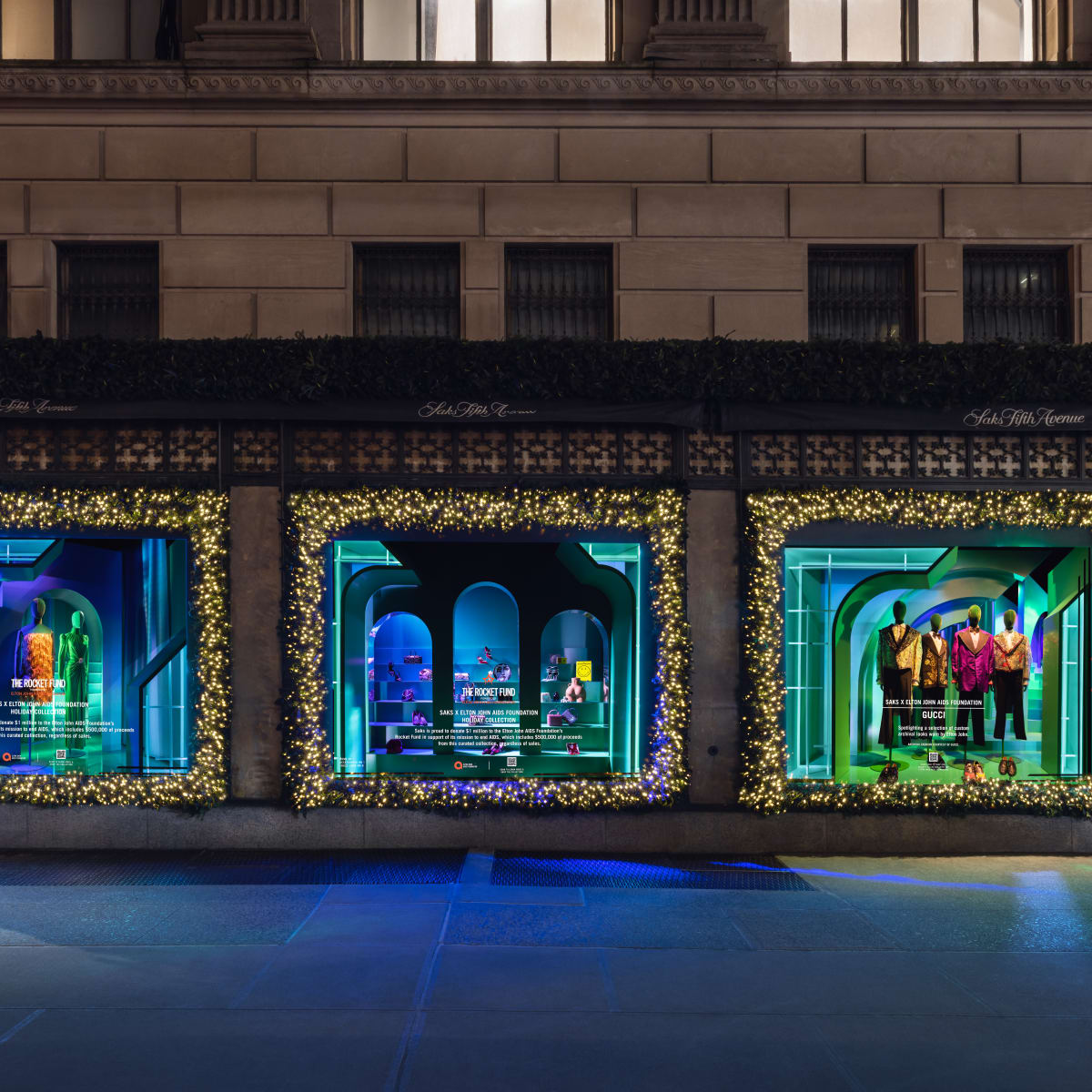 Christmas window displays 2022: flaming Christmas pudding, parties and more  - Design Week