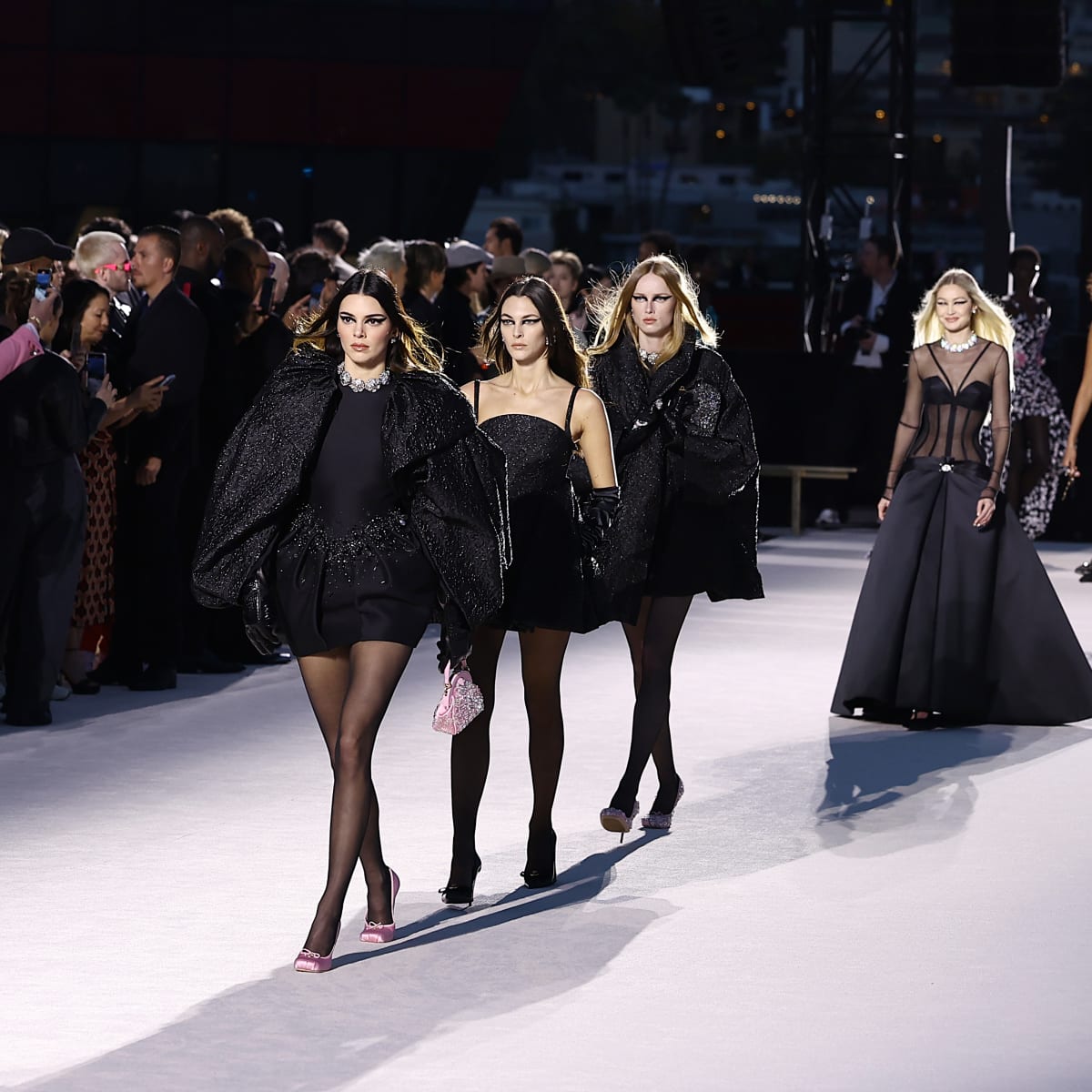 See All the Celebs at Versace's Star-Studded Fashion Show [PHOTOS]