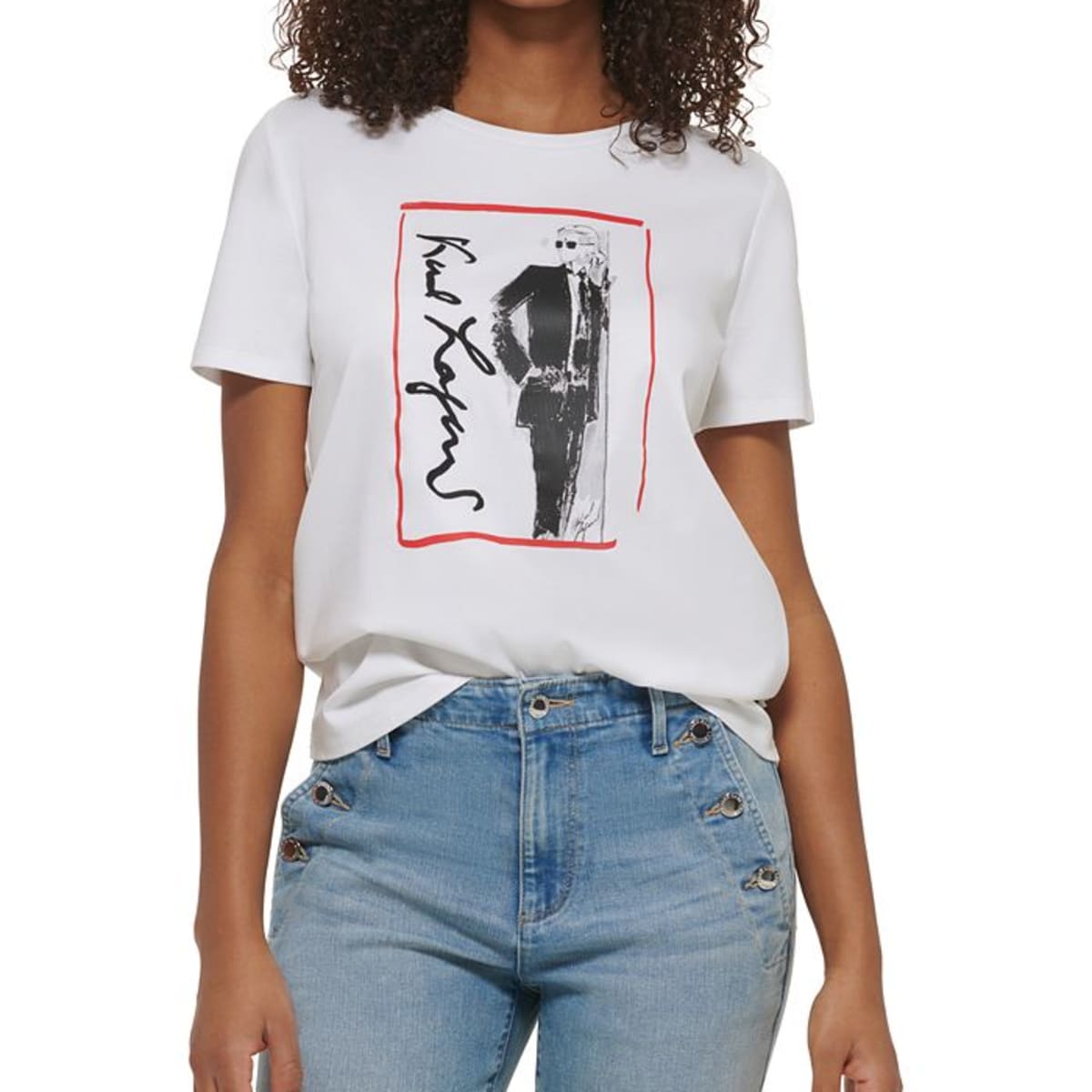 T-Shirt for Anyone Really (Really) Loves Karl Lagerfeld Fashionista