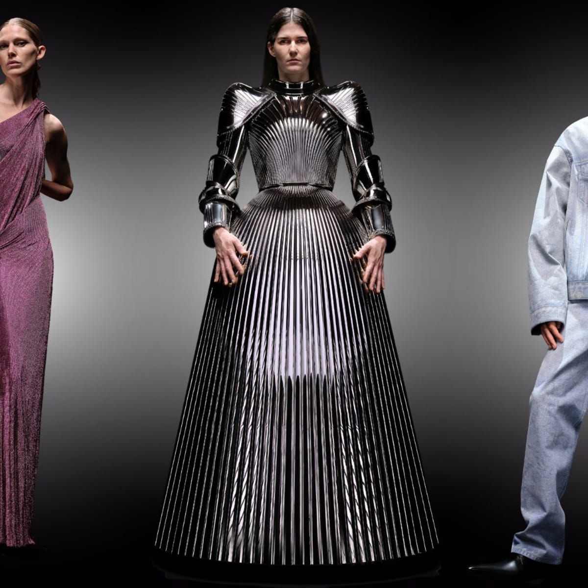 Balenciaga Demna Gvasalia Show Couture Dresses Meaning