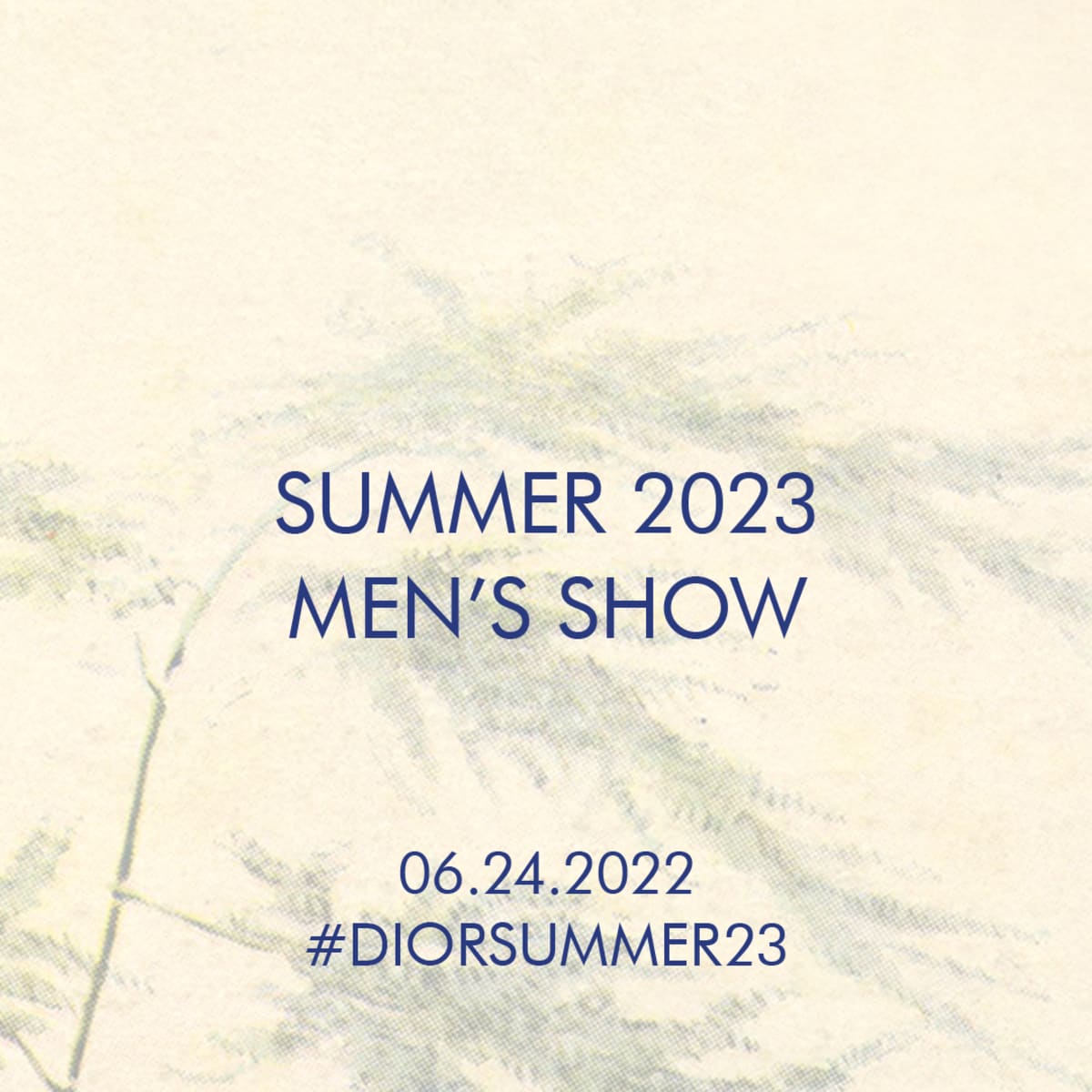 Watch the Dior Homme Runway Show Live - Fashionista