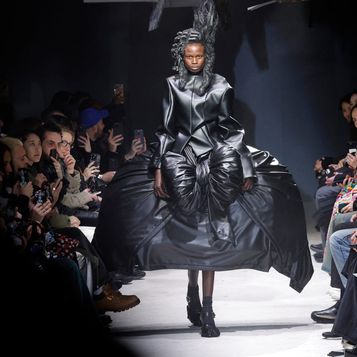 Rei Kawakubo Shows What She Can Do With Black Leather for Comme 