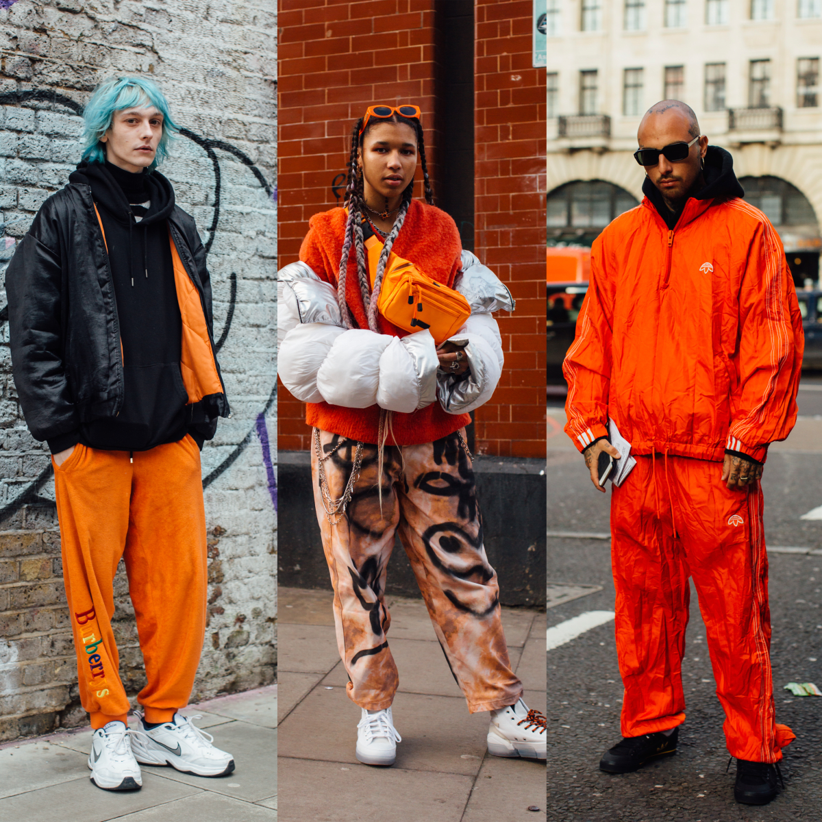 Orange Is the New Black, According to Street Style at London Fashion Week  Men's - Fashionista