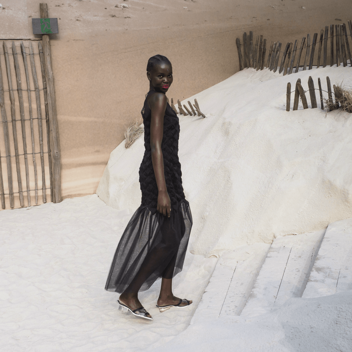 quiet summer tricolor bikini