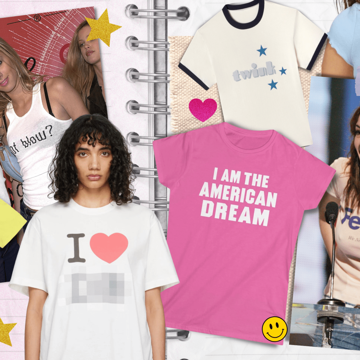 29 Y2K-Style Graphic Tees In Which to Ironically Express Yourself -  Fashionista