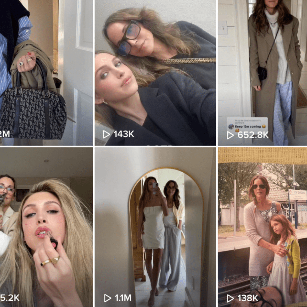 The Mother-Daughter Pair Making It Big on TikTok OOTDs - Fashionista