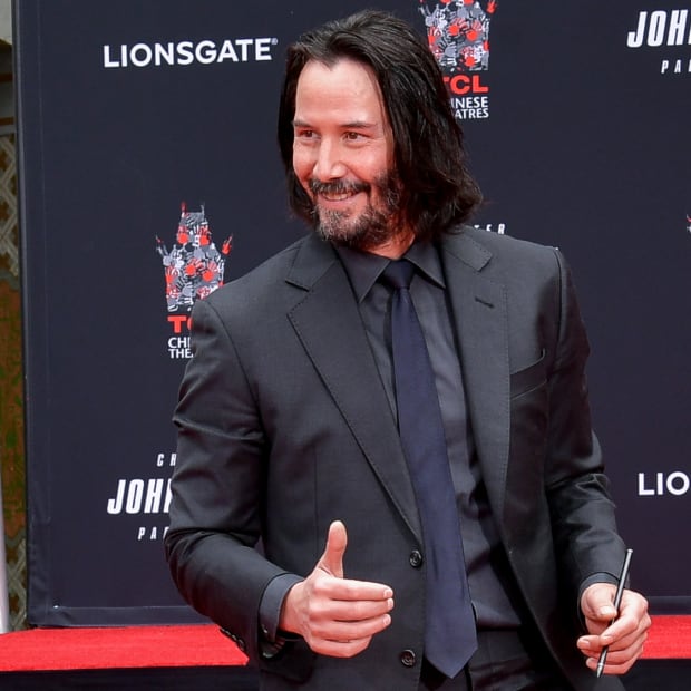 Keanu reeves ysl ad shop