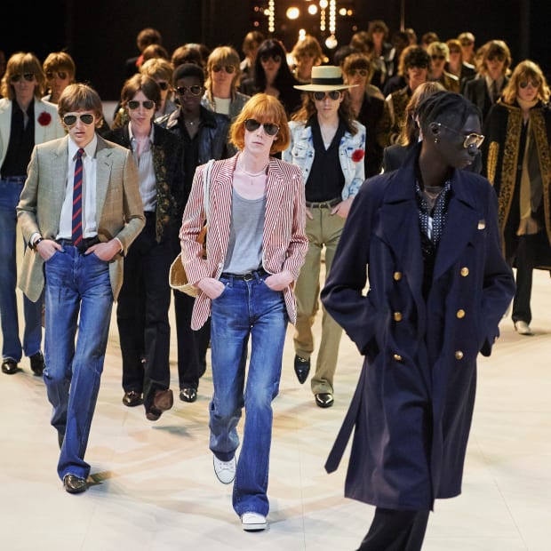 Hedi Slimane s First Men s Collection for Celine Is Exactly What You Expected It to Be Fashionista