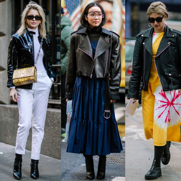 Leather jacket fall 2019 clearance